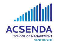 Acsenda School of Management logo